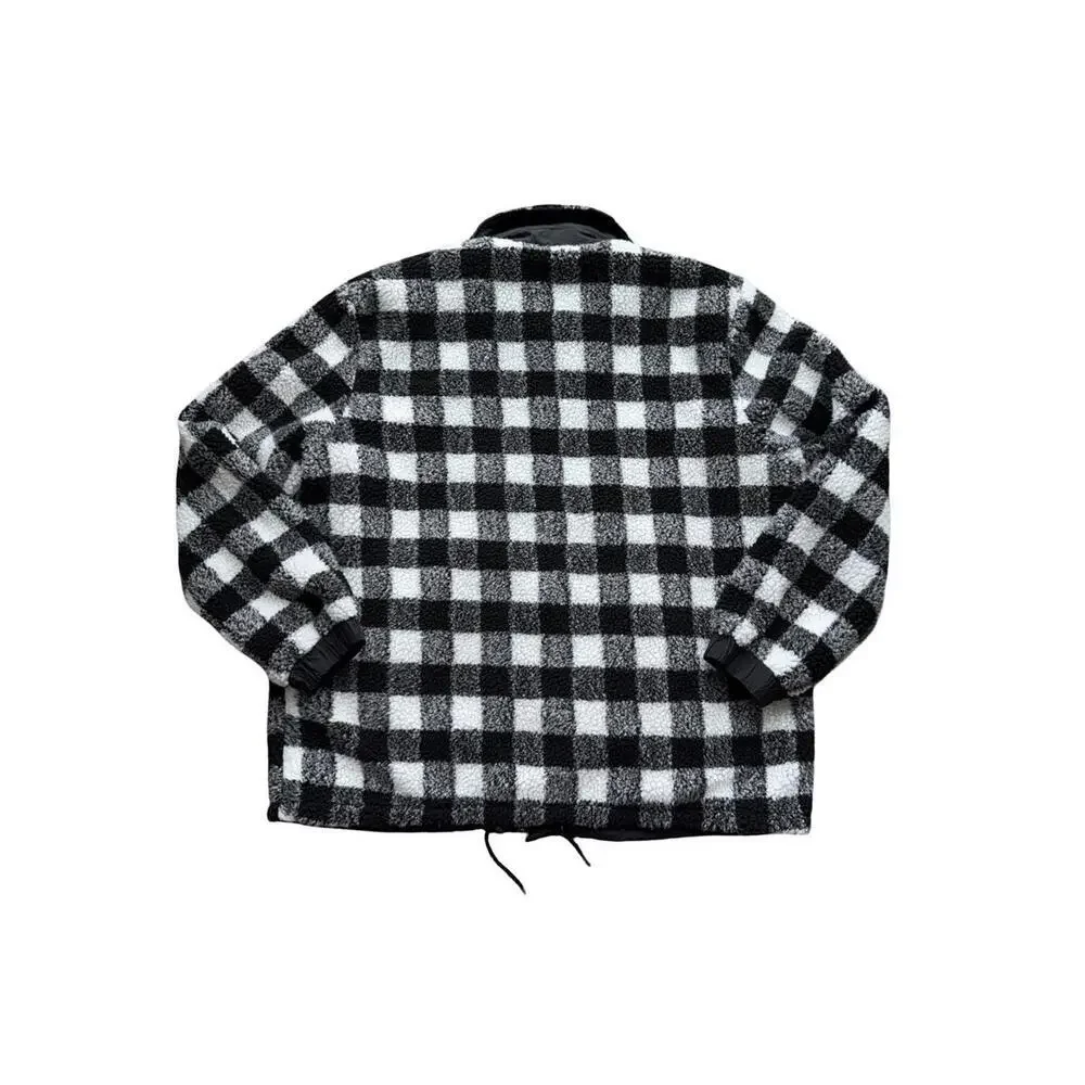 UGG Mace reversible sherpa jacket XXL New Without Tag Black White - Picture 7 of 10